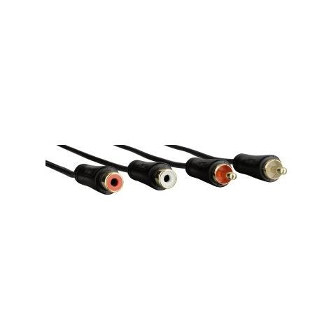 00122286 3m 2 x RCA 2 x RCA Nero cavo audio - Foto 1